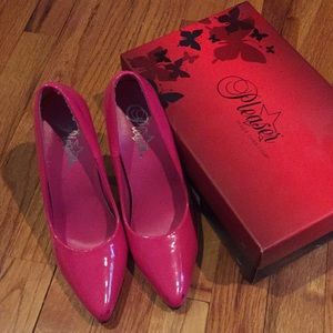 Hot Pink Pumps